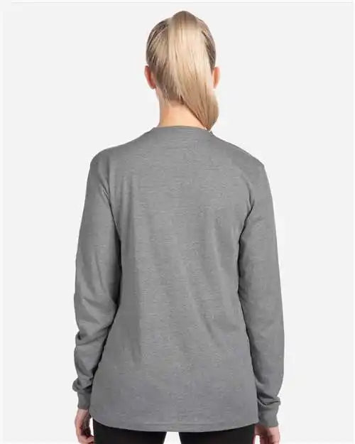 Next Level 6211n Cvc Long Sleeve T-shirt - 6211 - Dark Heather Grey