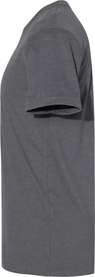 Next Level 6410 Sueded T-shirt - Heather Metal