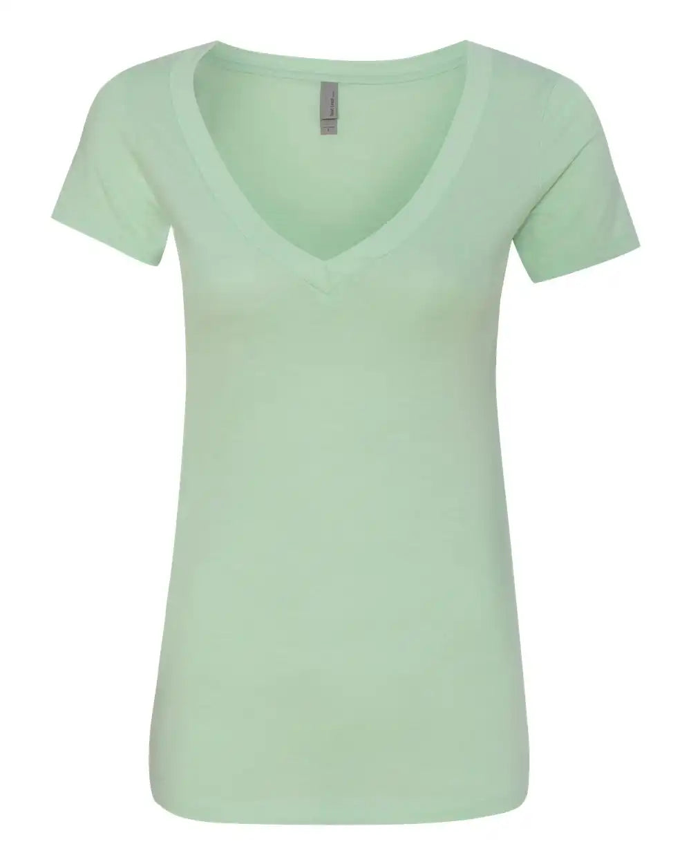 Next Level 6640 Women’s Cvc Deep V-neck T-shirt - Mint