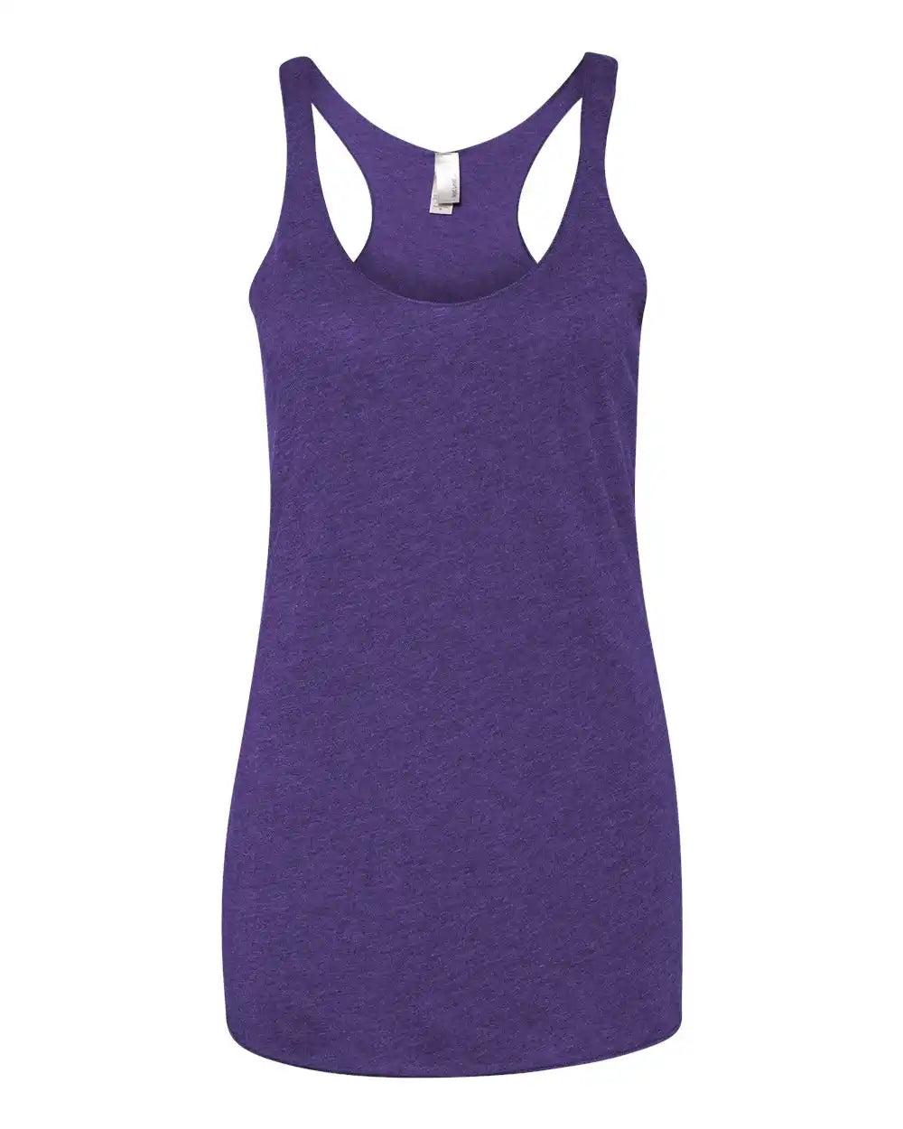 Next Level 6733 Women’s Triblend Racerback Tank - Purple Rush