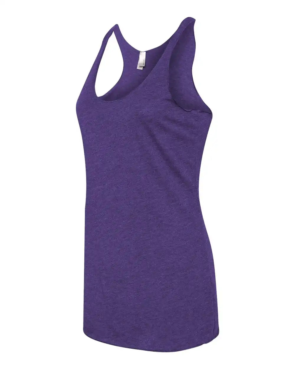 Next Level 6733 Women’s Triblend Racerback Tank - Purple Rush - Xs