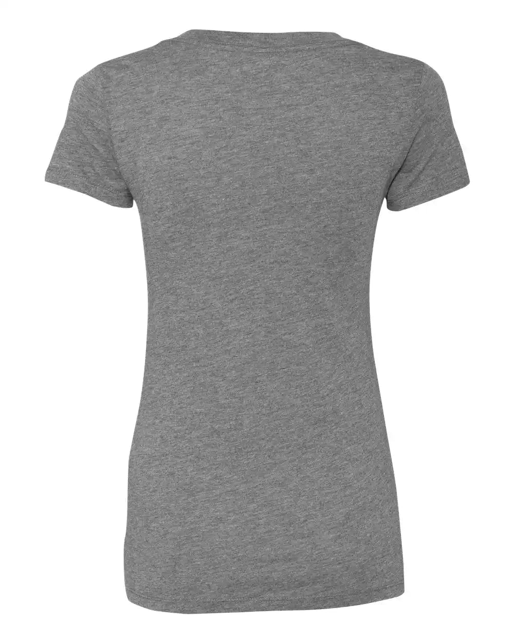 Next Level 6740 Women’s Triblend Deep V-neck T-shirt - Premium Heather