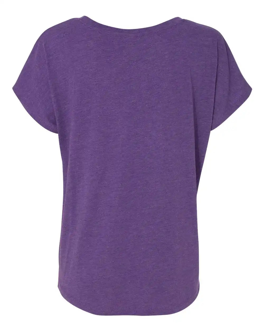 Next Level 6760 Women’s Triblend Dolman T-shirt - Purple Rush