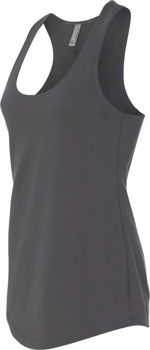 Next Level 6933 Women’s Lightweight French Terry Racerback Tank - Dark Grey - Xs