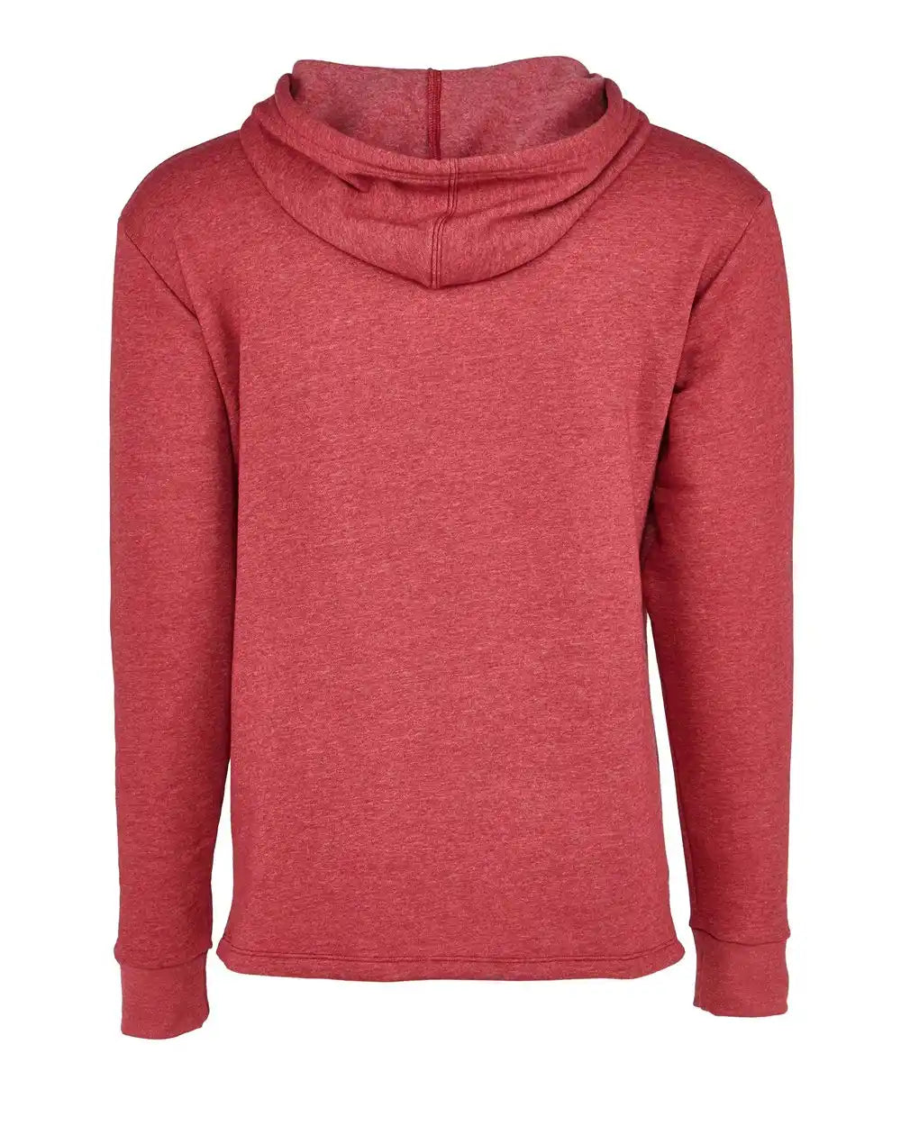 Next Level 9300 Malibu Welt Pocket Hoodie - Heather Cardinal