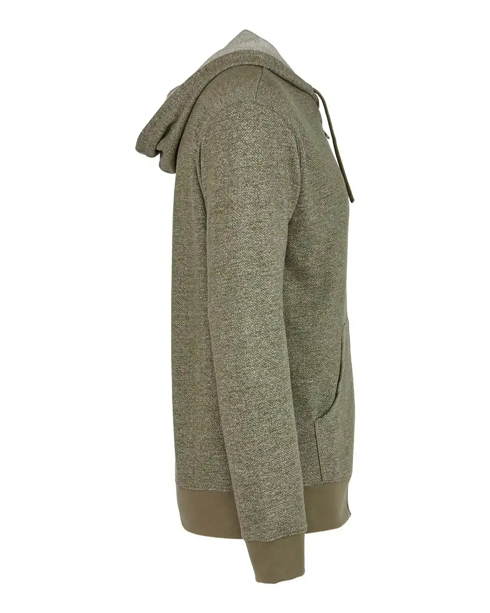 Next Level 9600n Pacifica Full-zip Hoodie - 9600 - Military Green - Xs