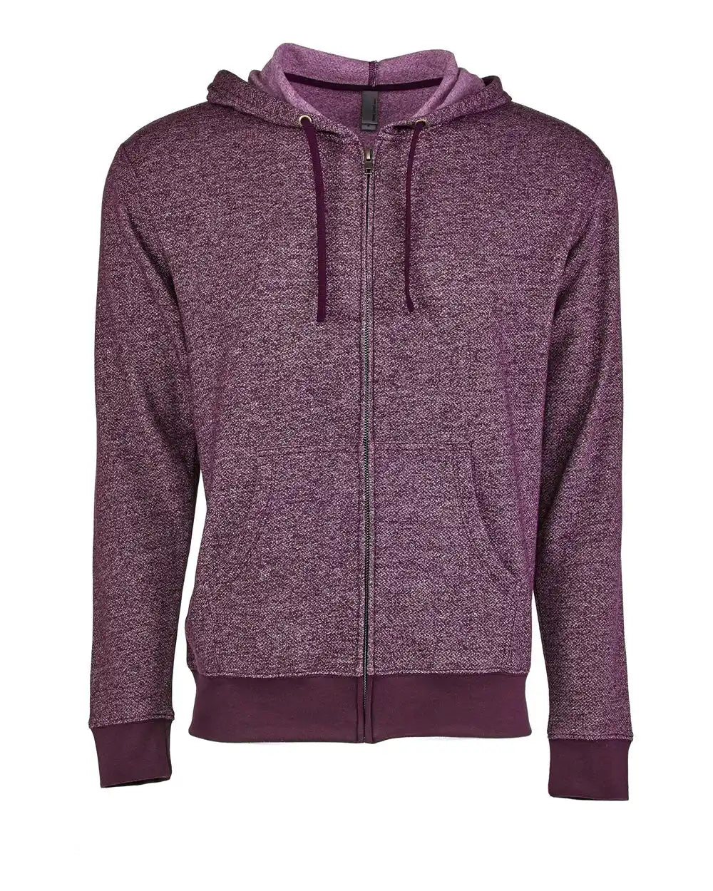 Next Level 9600n Pacifica Full-zip Hoodie - 9600 - Plum