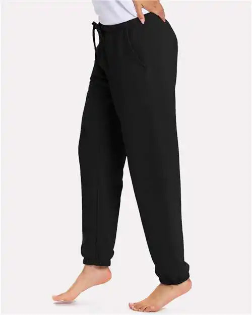 Next Level 9884 Women’s Laguna Sueded Sweatpants - Black
