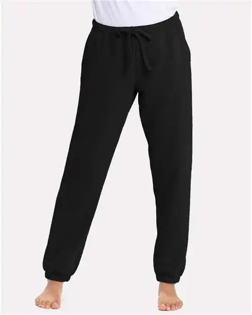 Next Level 9884 Women’s Laguna Sueded Sweatpants - Black