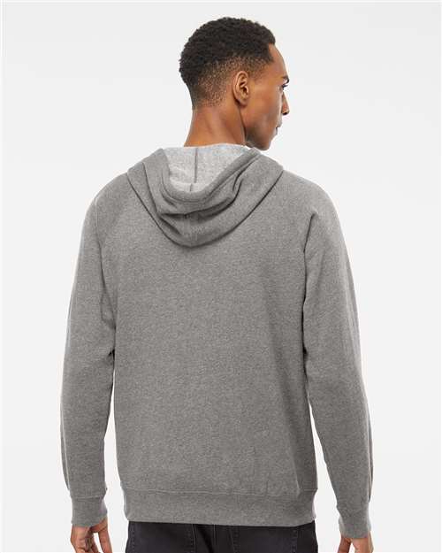 Nickel Special Blend Raglan Full-Zip Hooded Sweatshirt - PRM33SBZ