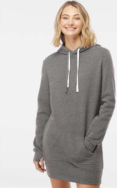 Nickel Women’s Special Blend Hooded Sweatshirt Dress - PRM65DRS