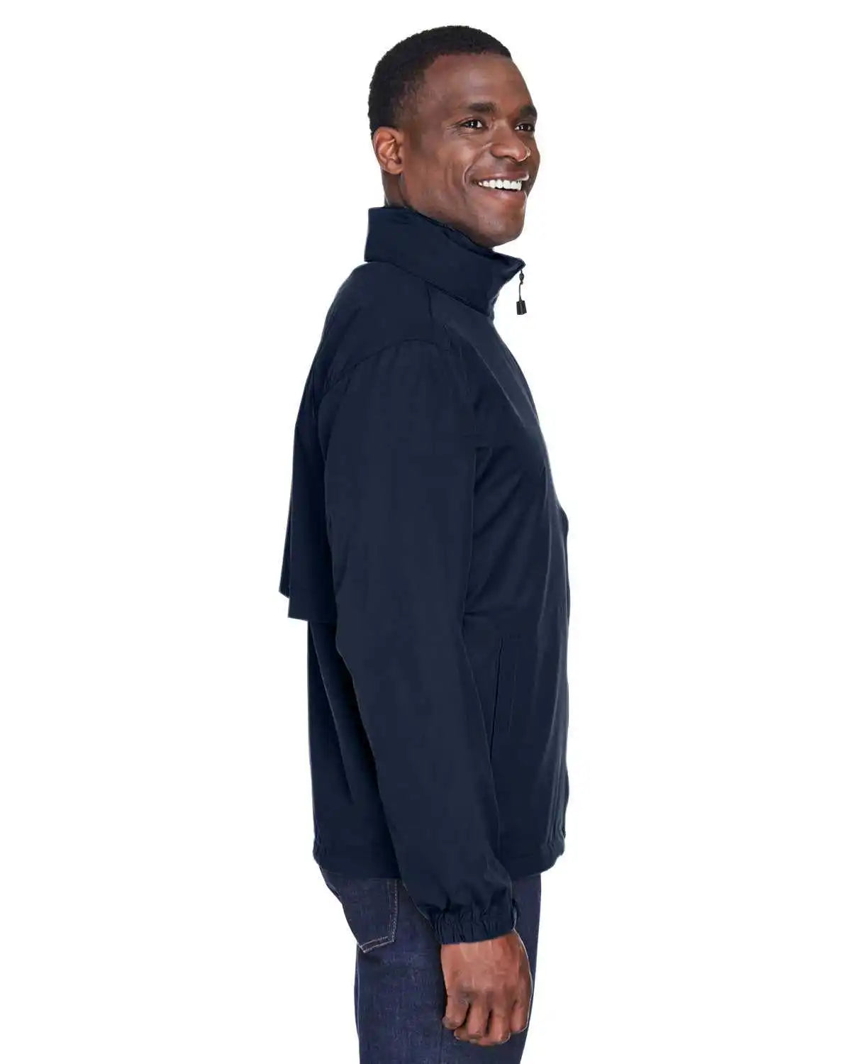 North End 88083 Men’s Techno Lite Jacket - Midnight Navy