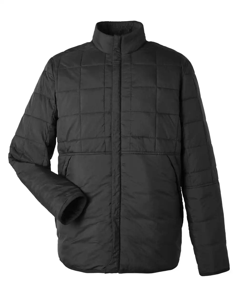 North End Ne721 Unisex Aura Fleece-lined Jacket - Black - Xs