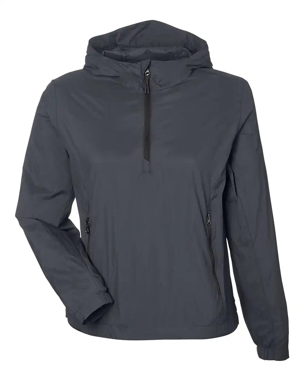 North End Ne810w Women’s Aura Lightweight Packable Anorak - Carbon Black - Carbon/ / Xs