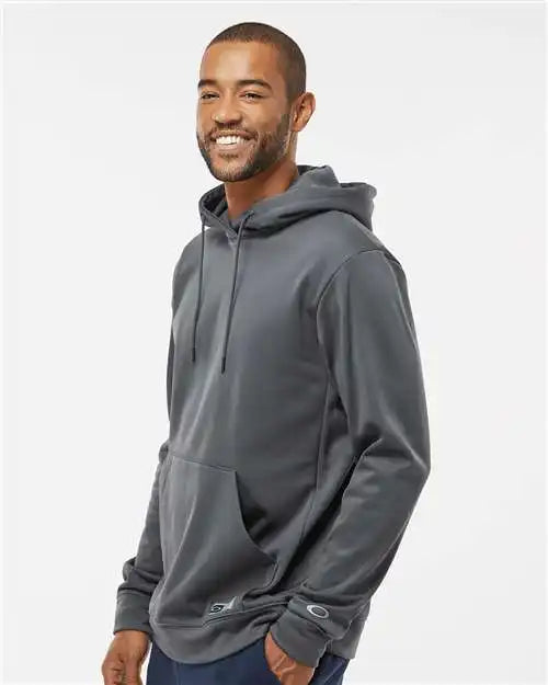 Oakley Foa402994 Team Issue Hydrolix Hooded Sweatshirt - Forged Iron