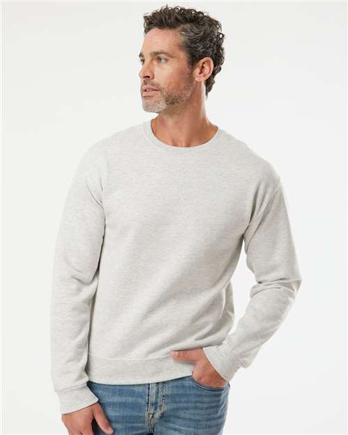 Oatmeal Heather NuBlend® Crewneck Sweatshirt - 562MR