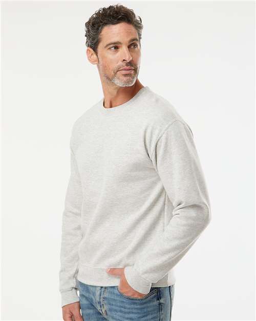 Oatmeal Heather NuBlend® Crewneck Sweatshirt - 562MR