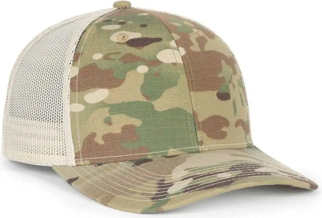 Oc Sports Oc771camo Adjustable Mesh Back Cap - Nyco Multicam Original Khaki - Osfm