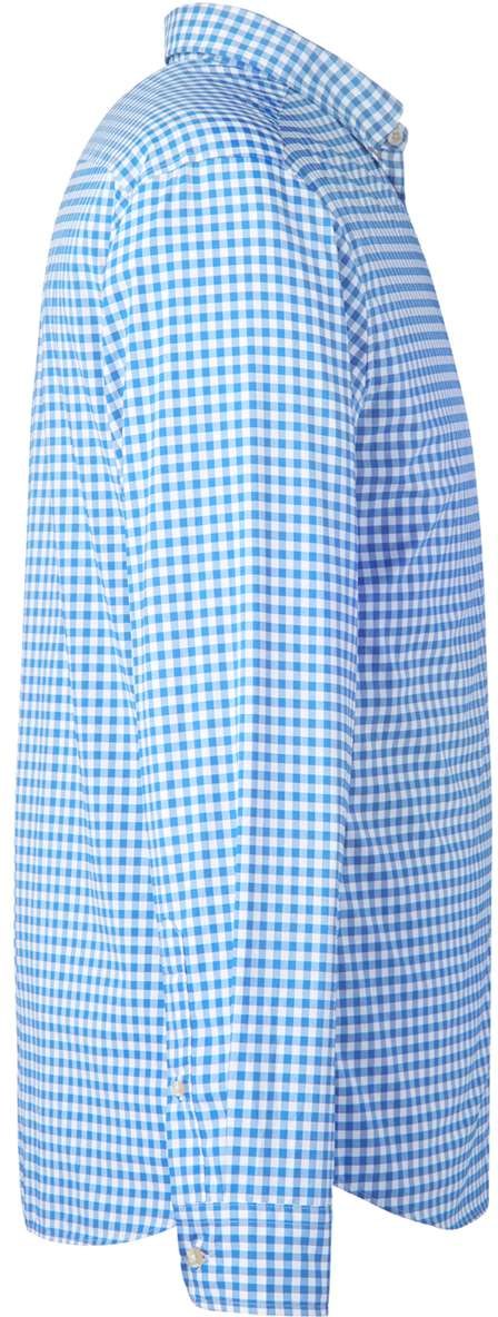 Ocean Breeze On-The-Go Nylon Gingham Shirt - W012060