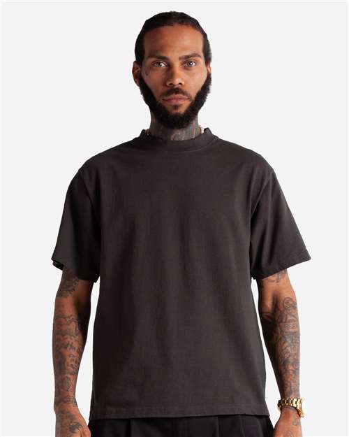 Off Black Men's Cropped Max Heavyweight T-Shirt - MCS