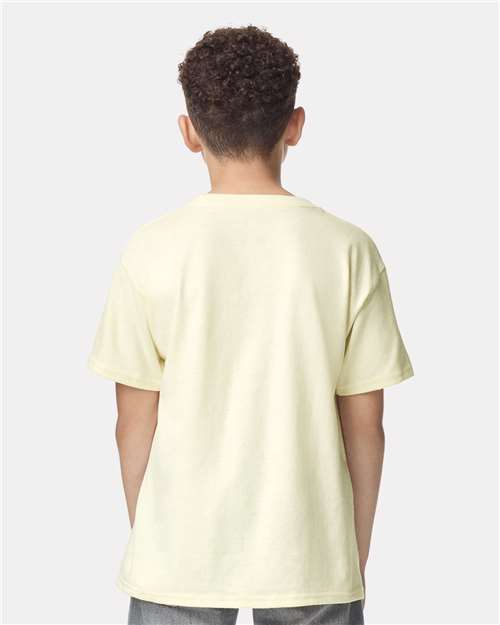 Off White Heavy Cotton™ Youth T-Shirt - 5000B