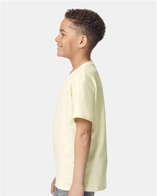 Off White Heavy Cotton™ Youth T-Shirt - 5000B