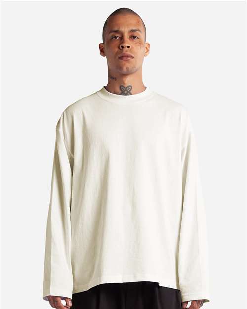 Off white Men's Max Heavyweight Oversized Long Sleeve T-Shirt - MOL