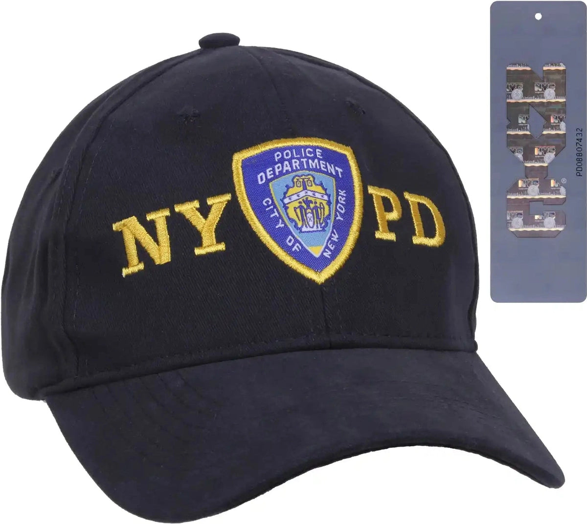 Officially Licensed Nypd Adjustable Cap with Emblem