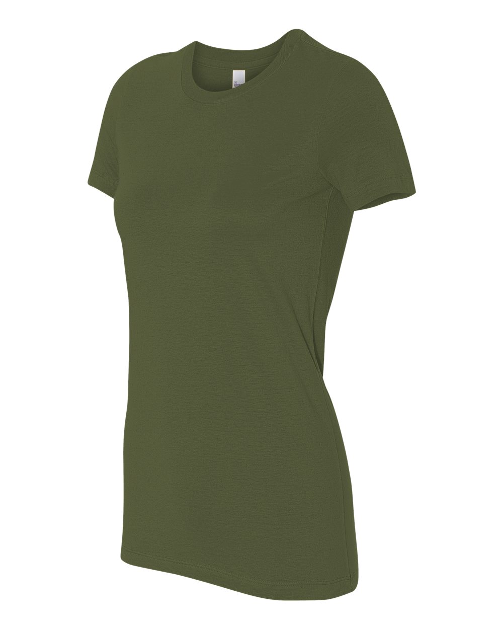 Olive Women's Slim Fit Tee - 6004