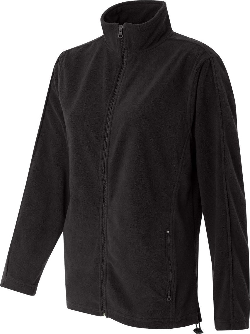 Onyx Black Women's Microfleece Full-Zip Jacket - 5301