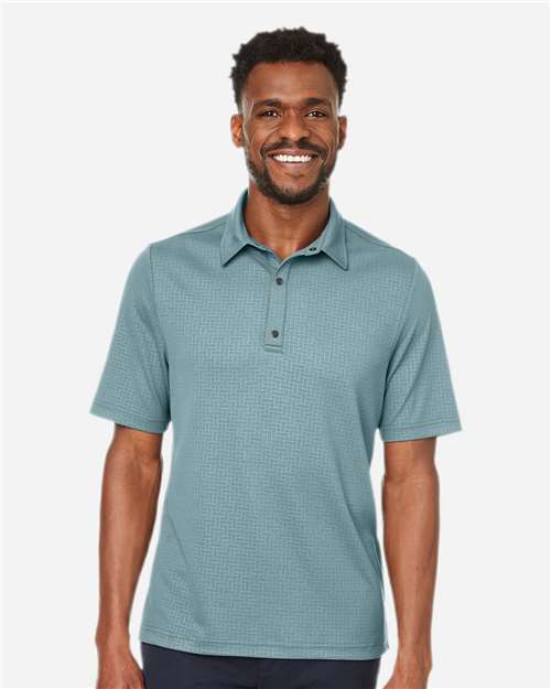 Opal Blue Men's Replay Recycled Pique Polo - NE102