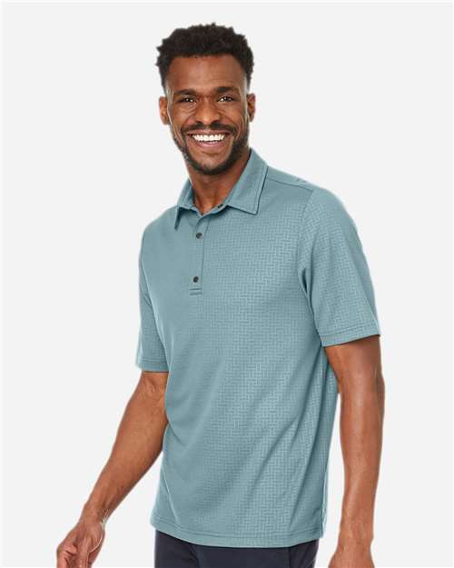 Opal Blue Men's Replay Recycled Pique Polo - NE102