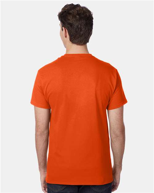 Orange Authentic Pocket T-Shirt - 5590