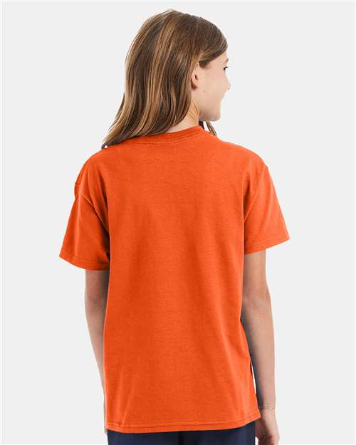 Orange Authentic Youth T-Shirt - 5450