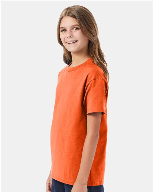 Orange Authentic Youth T-Shirt - 5450