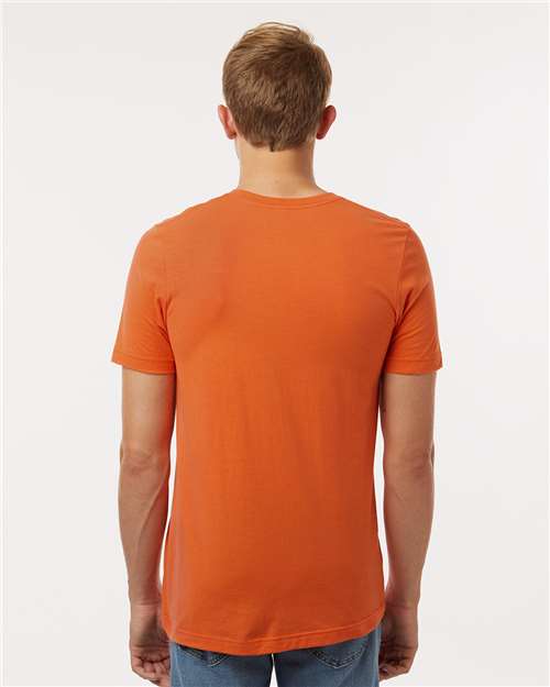 Orange Combed Cotton T-Shirt - 602