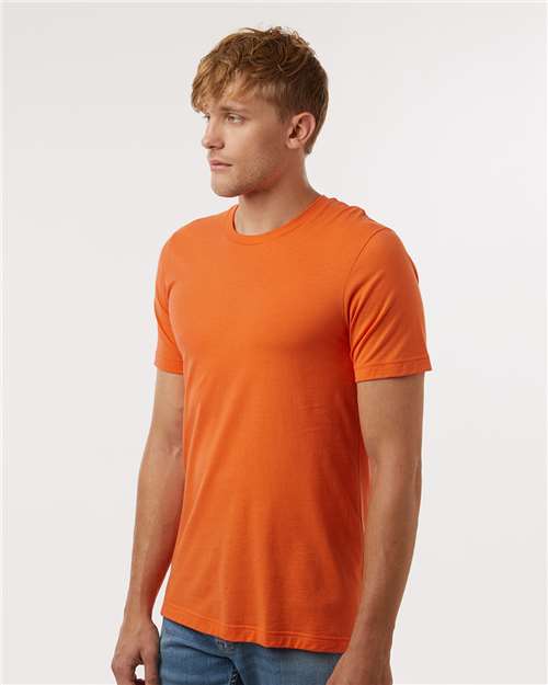 Orange Combed Cotton T-Shirt - 602