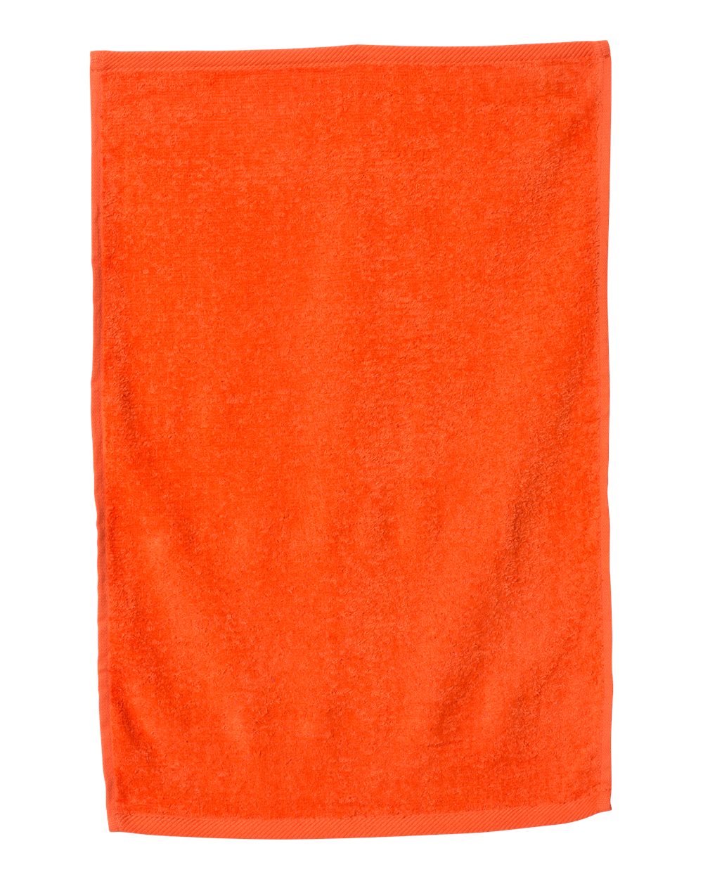Orange Deluxe Hemmed Hand Towel - T300