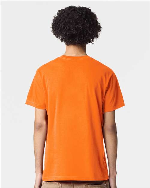 Orange Fine Jersey Tee - 2001