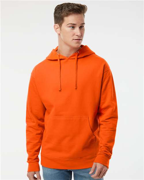 Orange Midweight Hooded Sweatshirt - SS4500