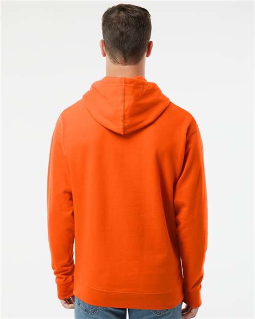 Orange Midweight Hooded Sweatshirt - SS4500
