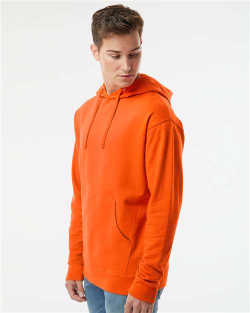 Orange Midweight Hooded Sweatshirt - SS4500