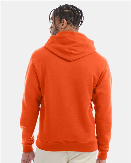 Orange Powerblend® Hooded Sweatshirt - S700