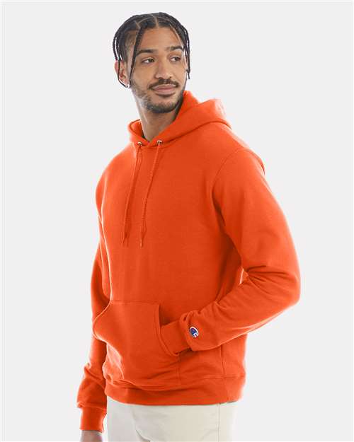 Orange Powerblend® Hooded Sweatshirt - S700