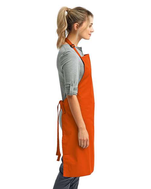 Orange Recycled Bib Apron - RP150