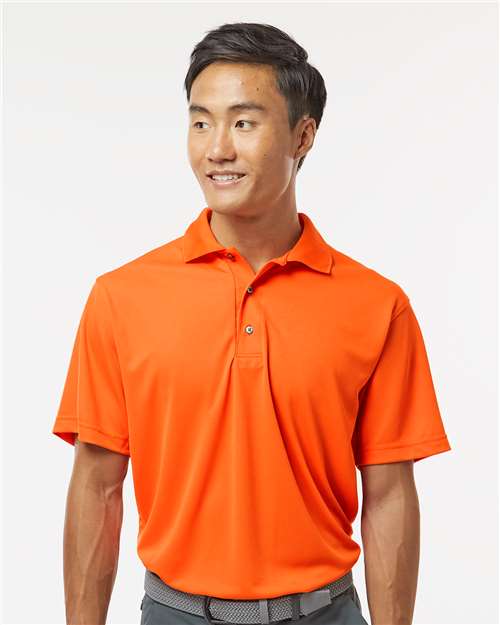 Orange Saratoga Performance Mini Mesh Polo - 100