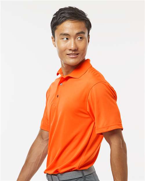Orange Saratoga Performance Mini Mesh Polo - 100