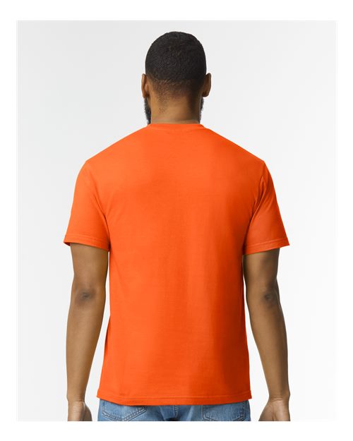 Orange Softstyle® Midweight T-Shirt - 65000