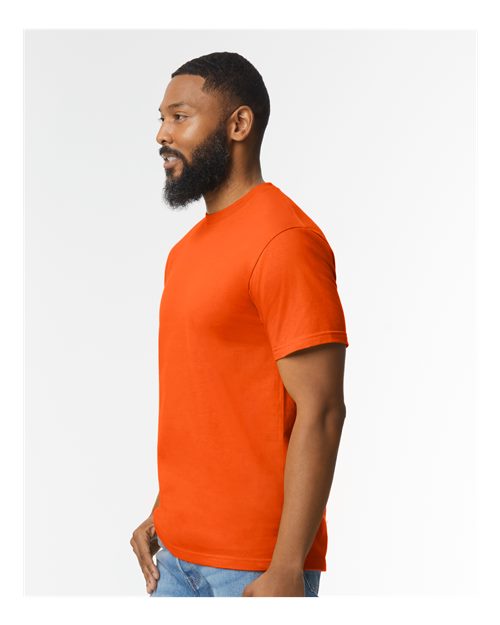 Orange Softstyle® Midweight T-Shirt - 65000