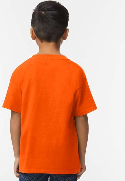 Orange Softstyle® Youth Midweight T-Shirt - 65000B